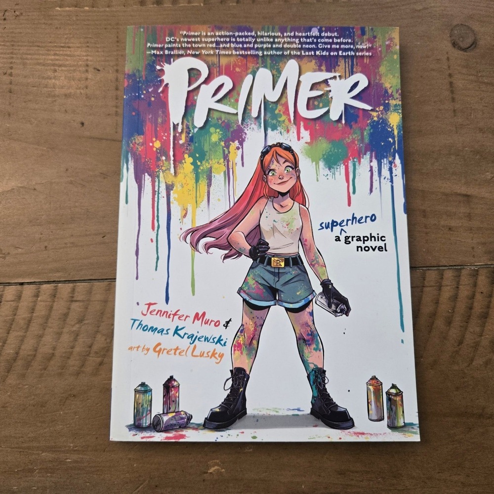 DC Comics Primer Graphic Novel Kids She Hero Paperback 2020 Book
